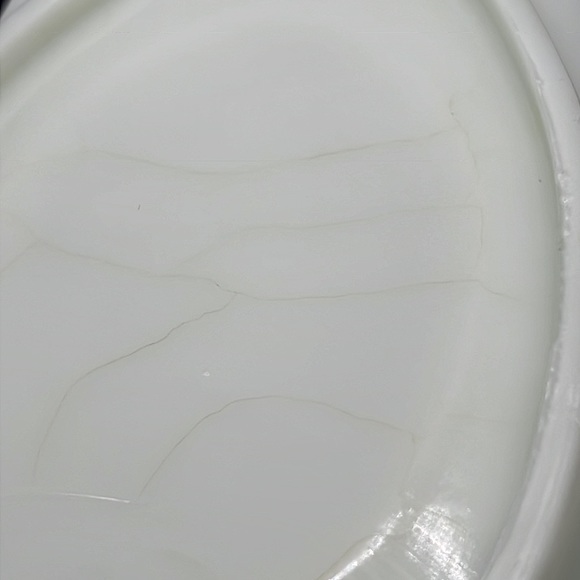 Vintage Fostoria Jenny Lind cameo vanity trinket tray - Picture 7 of 8